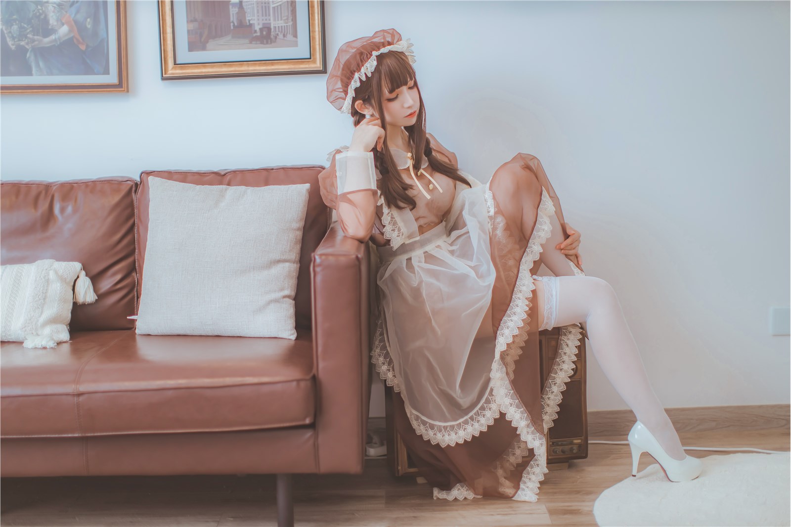 Coser Dress NO.005 Transparent maid(6)